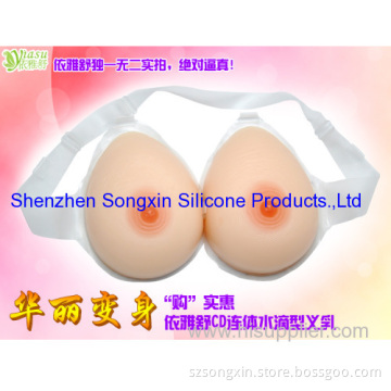 Silicone Breast Forms For Women After Mastectomy Operation 